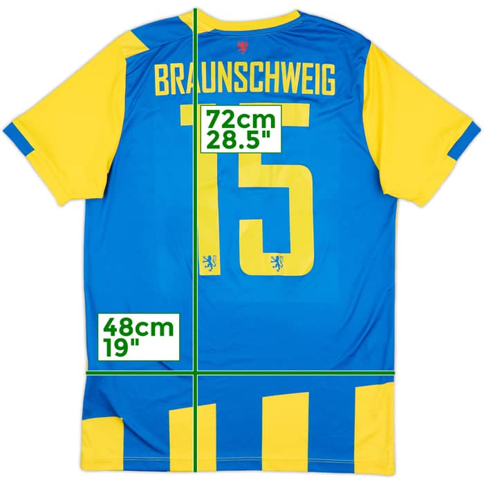 2019-20 Eintracht Braunschweig Match Issue Home Shirt #15