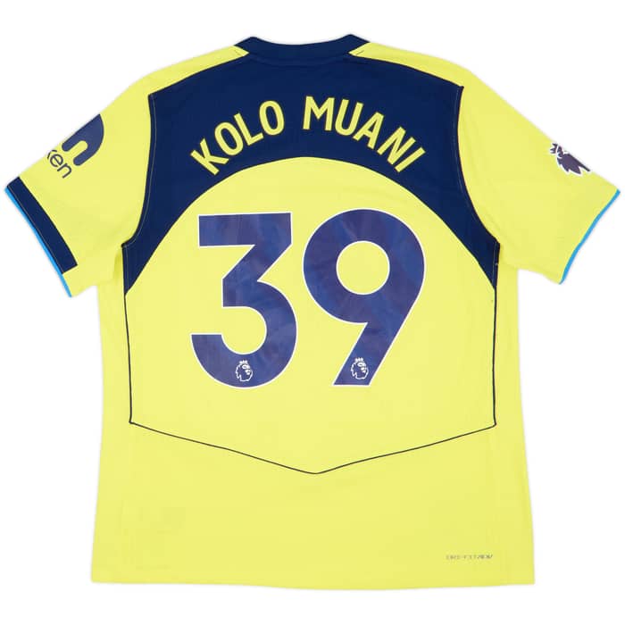 2025-26 Tottenham Authentic Third Shirt Kolo Muani #39 - 9/10 - (XL)