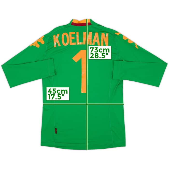 2012-13 Roma GK Shirt Koelman #1 - 5/10 - (XL)