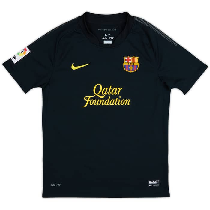 2011-12 Barcelona Away Shirt - 8/10 - (11-12 Years)