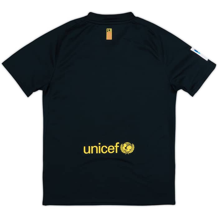 2011-12 Barcelona Away Shirt - 8/10 - (11-12 Years)