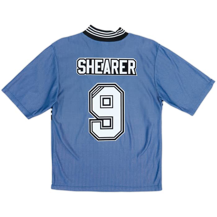 1996-97 Newcastle Away Shirt Shearer #9 - 8/10 - (M)