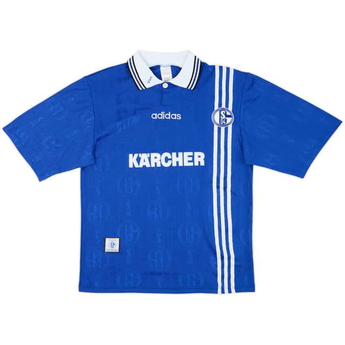 1996-97 Schalke Home Shirt - 8/10 - (S)