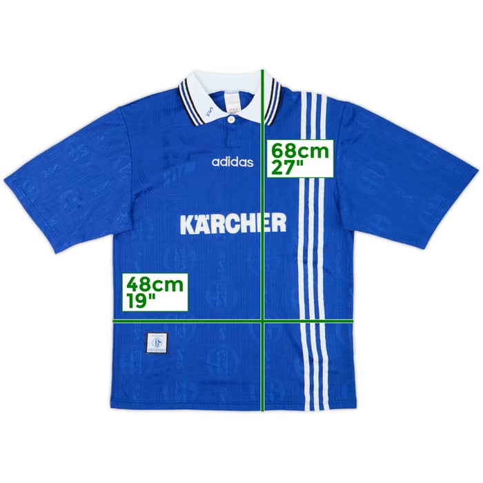 1996-97 Schalke Home Shirt - 8/10 - (S)