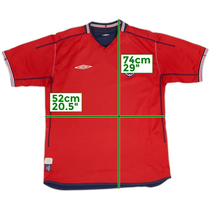 2002-04 England Away Shirt - 4/10 - (L)