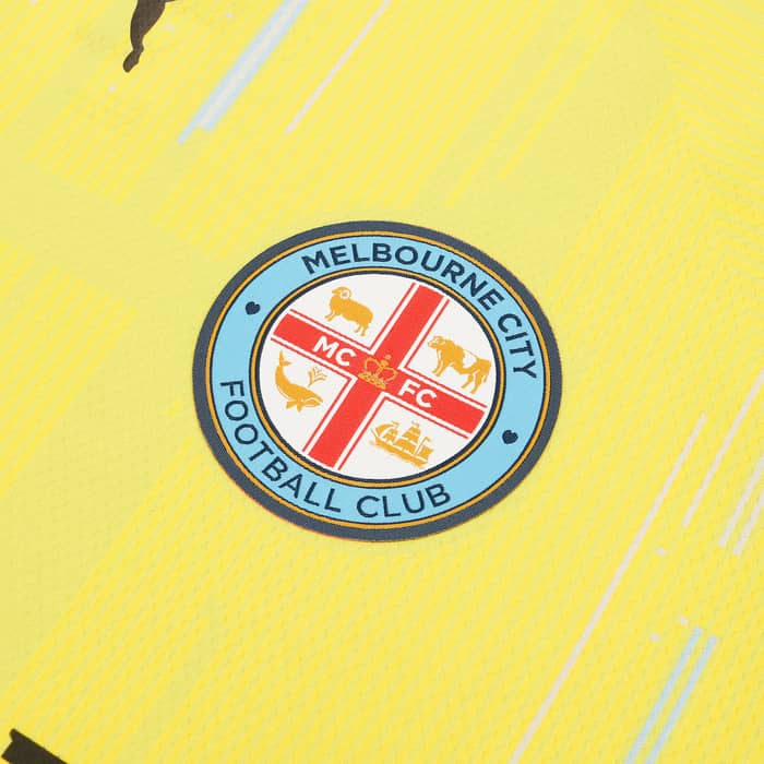 2021-22 Melbourne City Player Issue GK S/S Shirt