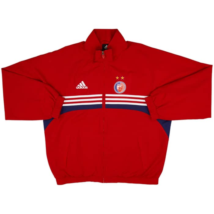 2003-04 Red Star Belgrade adidas Tracksuit - 7/10 - (M)