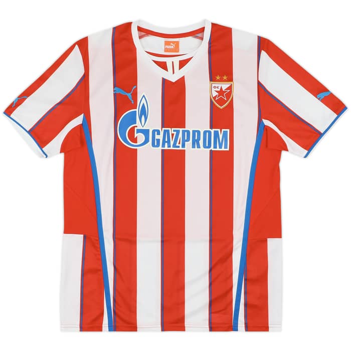 2013-14 Red Star Belgrade Home Shirt - 8/10 - (L)