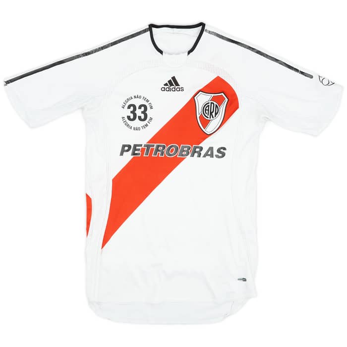 2006-08 River Plate 'Campeon Clausara 2008' Home Shirt - 5/10 - (XS)