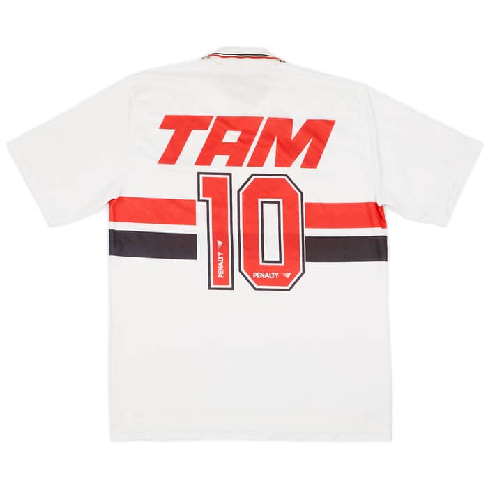 1994 Sao Paulo Home Shirt #10 (Juninho) - 8/10 - (XL)