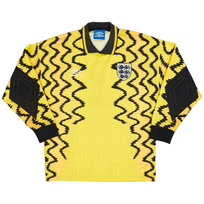 1992-94 England GK Shirt #1 - 8/10 - (S)