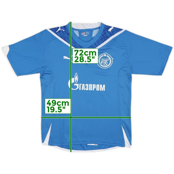 2009-10 Zenit St.Petesburg European Home Shirt - 9/10 - (S)