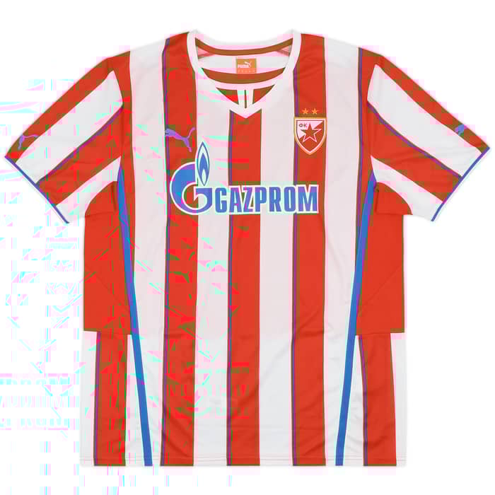 2013-14 Red Star Belgrade Home Shirt - 10/10 - (XL)