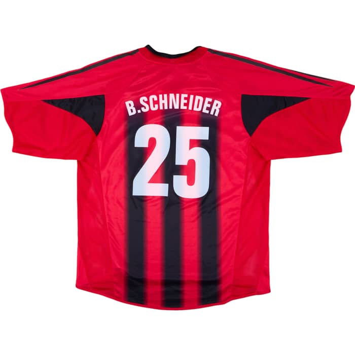 2004-06 Bayer Leverkusen Home Shirt B.Schneider #25 - 9/10 - (L)