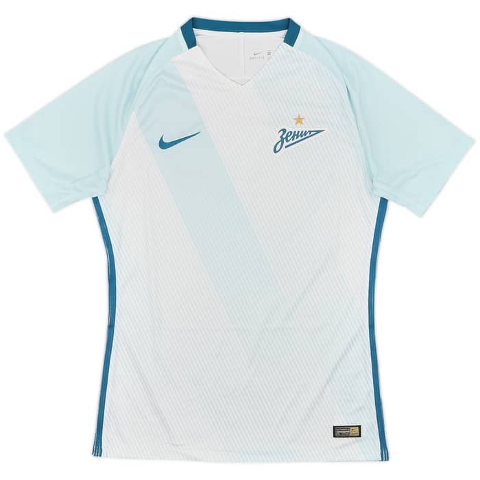 2016-17 Zenit St. Petersburg Authentic Away Shirt - 9/10 - (M)