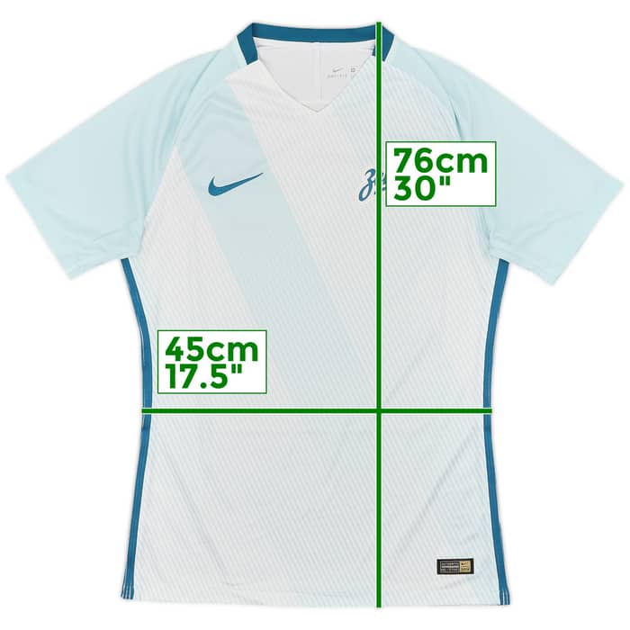 2016-17 Zenit St. Petersburg Authentic Away Shirt - 9/10 - (M)