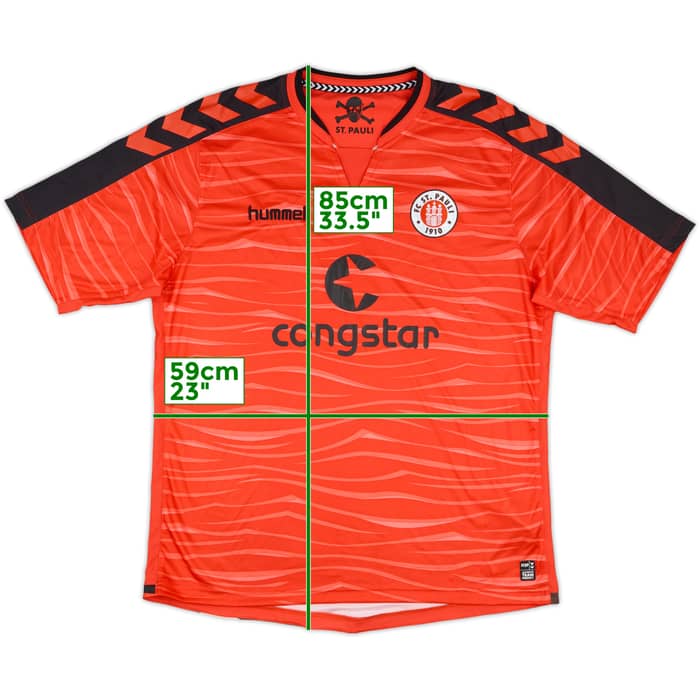 2015-16 St Pauli Third Shirt - 9/10 - (3XL)