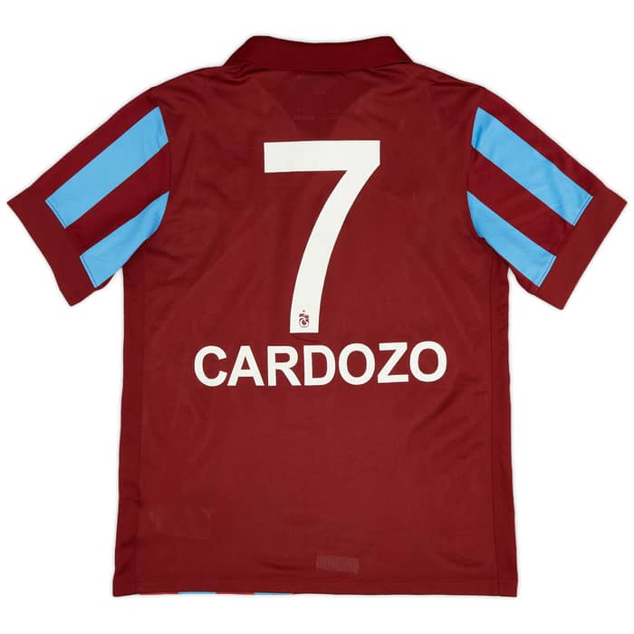 2014-15 Trabzonspor Home Shirt Cardozo #7 - 7/10 - (M)