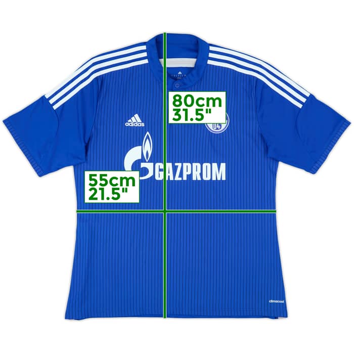 2014-16 Schalke Home Shirt - 9/10 - (XL)