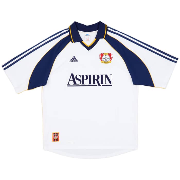 1999-00 Bayer Leverkusen Away Shirt Ballack #13 - 9/10 - (L)