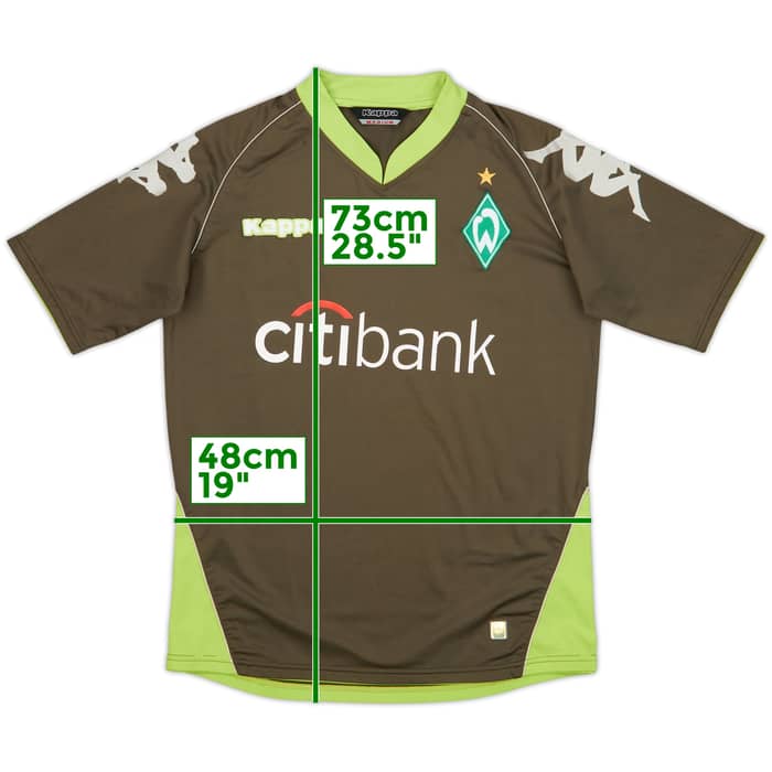 2007-08 Werder Bremen Away Shirt - 9/10 - (M)