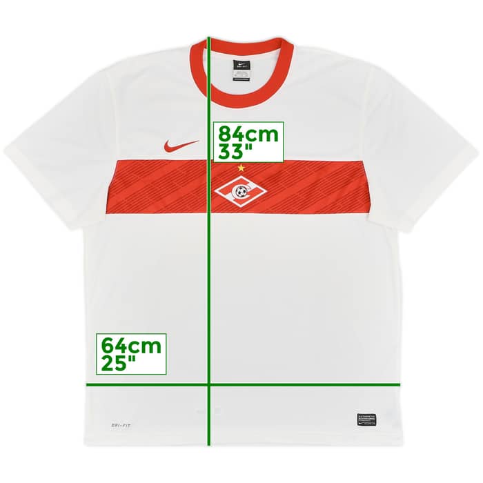 2011-12 Spartak Moscow Basic Away Shirt - 9/10 - (XXL)