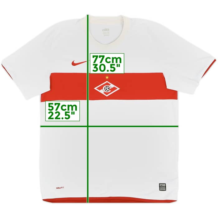 2009-10 Spartak Moscow Away Shirt - 9/10 - (L)