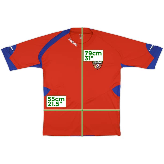 2009 CSKA Moscow Home Shirt - 9/10 - (L)