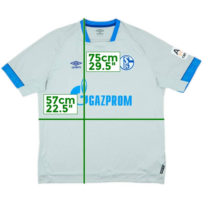 2018-19 Schalke Away Shirt - 10/10 - (XL)