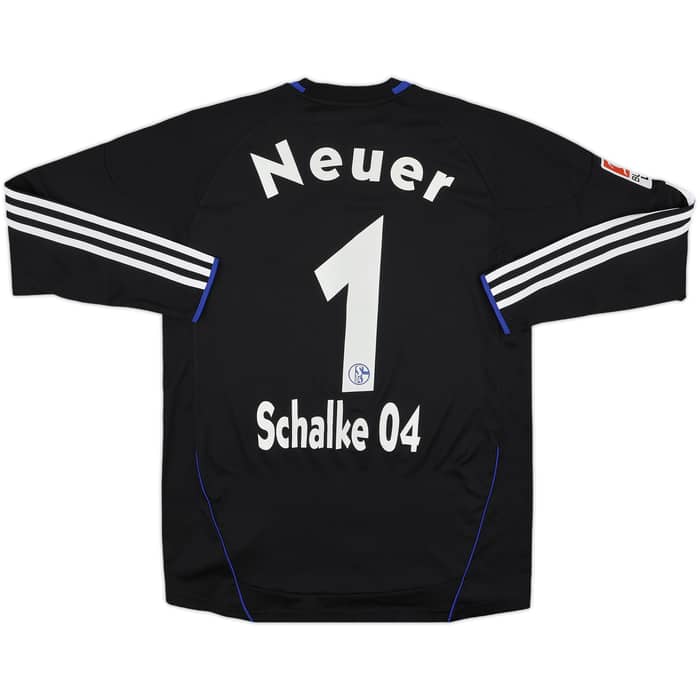 2010-11 Schalke GK Shirt Neuer #1 - 9/10 - (XL.Boys)