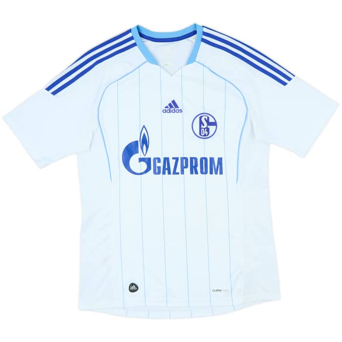 2011-12 Schalke Away Shirt Papadopoulos #14 - 6/10 - (M)