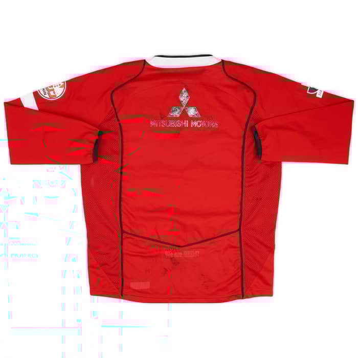 2005 Urawa Red Diamonds Home L/S Shirt - 5/10 - (L)