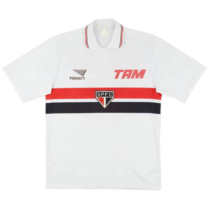 1993 Sao Paulo Home Shirt #10 - 8/10 - (L)
