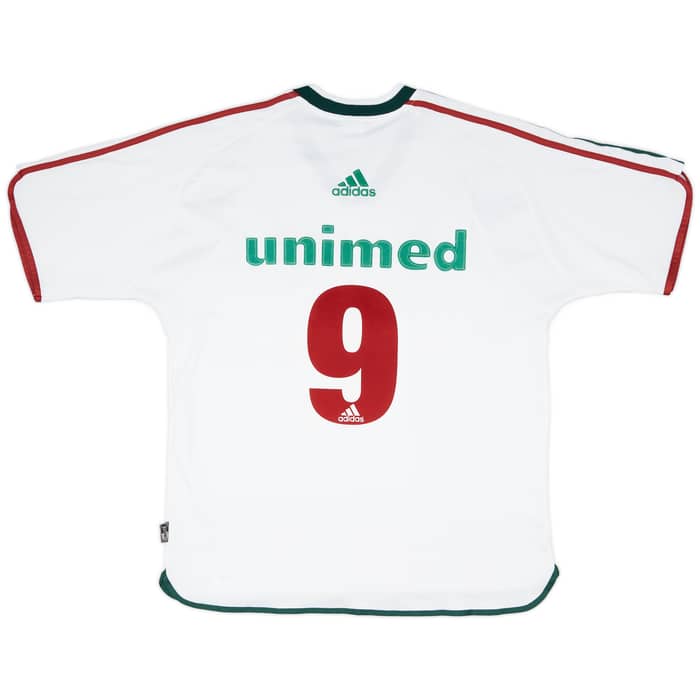 2002 Fluminense Away Shirt #9 (Fernando Diniz) - 6/10 - (L)