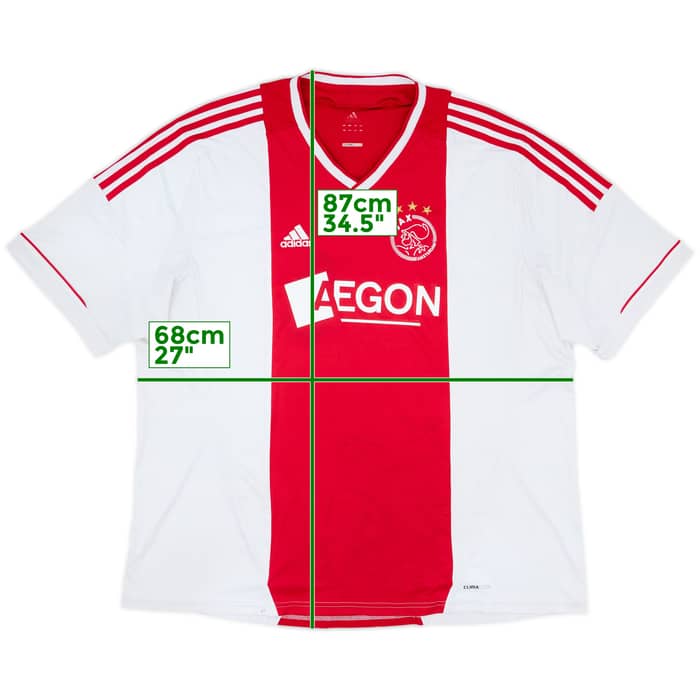 2012-13 Ajax Home Shirt - 5/10 - (3XL)