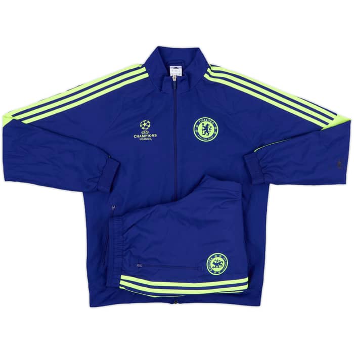2014-15 Chelsea adidas CL Tracksuit - 5/10 - (M)
