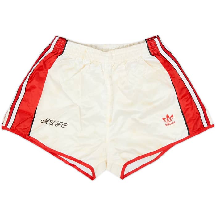 1990-92 Manchester United Home Shirt & Shorts - 6/10 - (S)