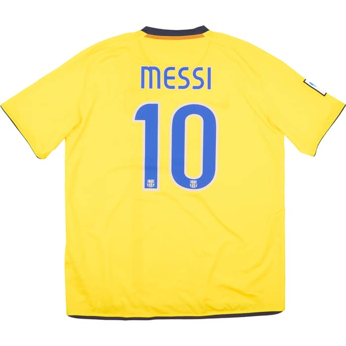 2008-10 Barcelona Away Shirt Messi #10 - 9/10 - (XL)