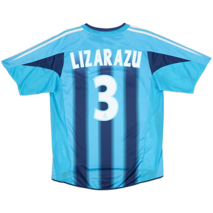 2004-05 Olympique Marseille Away Shirt Lizarazu #3 - 6/10 - (S)