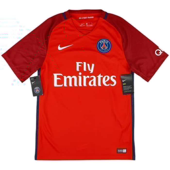 2016-17 Paris Saint-Germain Away Shirt T.Silva #2 (S)