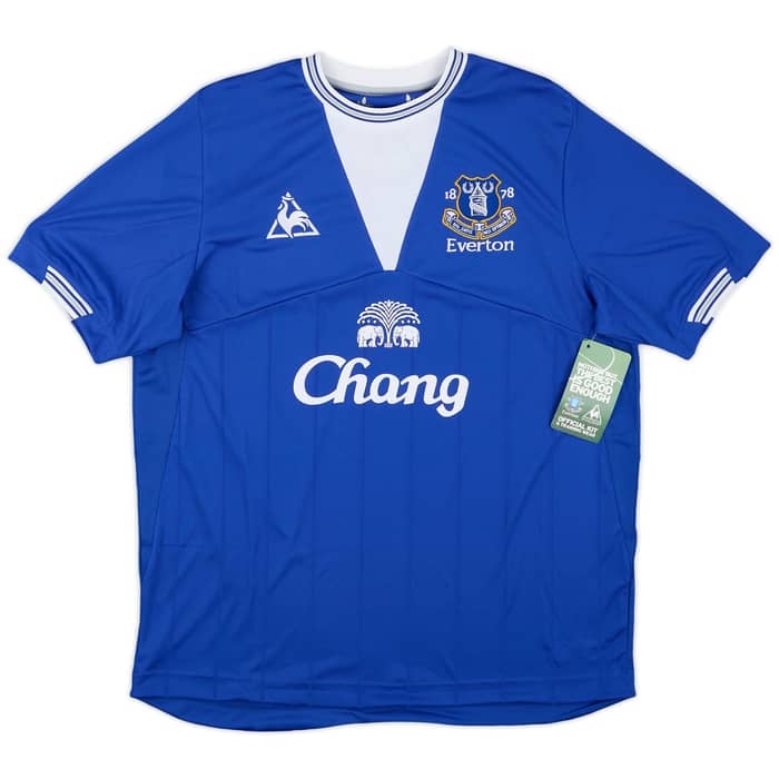 2009-10 Everton Home Shirt Baines #3