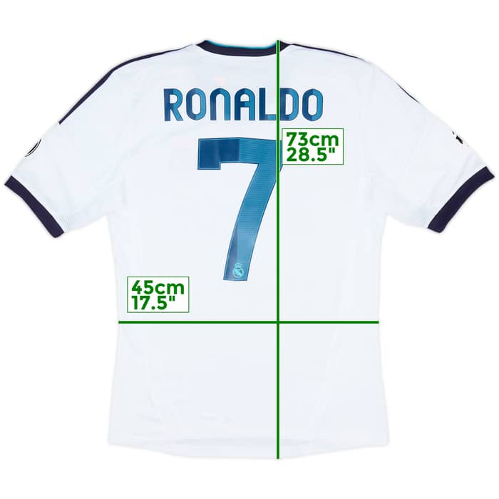 2012-13 Real Madrid Home Shirt Ronaldo #7 (S)