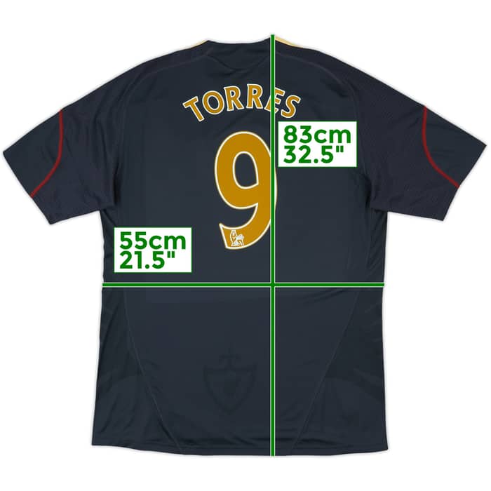 2009-10 Liverpool Away Shirt Torres #9 (L)