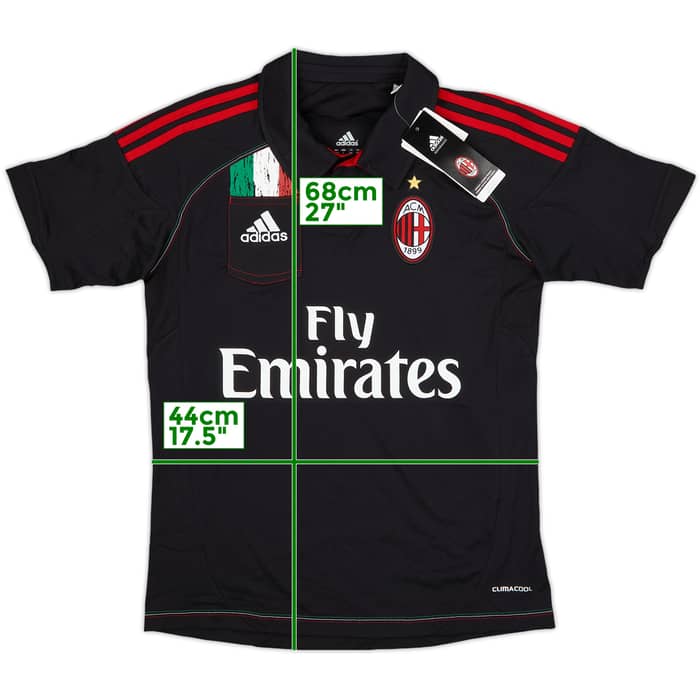 2012-13 AC Milan Third Shirt (L.Boys)