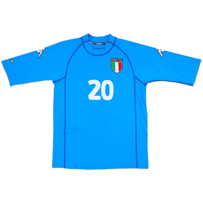 2000-01 Italy Home Shirt Totti #20 - 6/10 - (M)