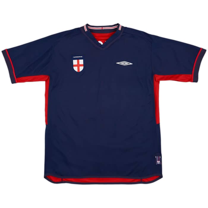 2002-04 England Away Shirt Rooney #23 - 7/10 - (L)