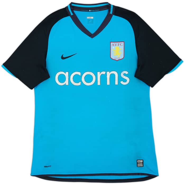 2008-09 Aston Villa Away Shirt Milner #8 - 6/10 - (M)