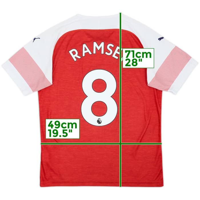 2018-19 Arsenal Home Shirt Ramsey #8 - 6/10 - (M)