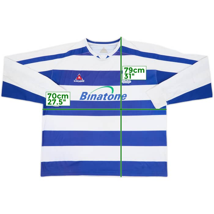 2003-05 QPR Home L/S Shirt - 7/10 - (4XL)