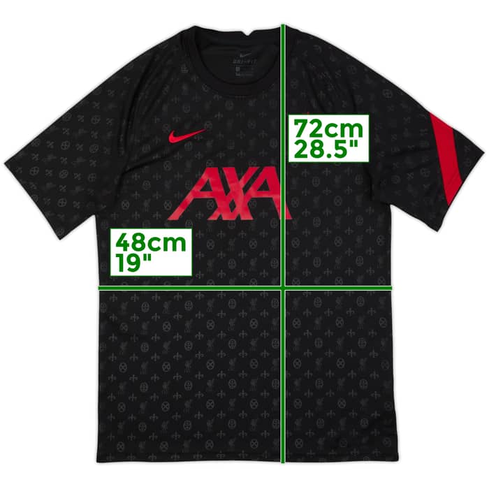 2021-22 Liverpool Nike Camiseta de Entrenamiento - 10/10 - (M)